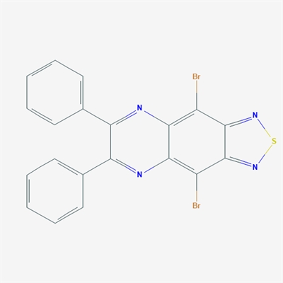 4,9-Dibromo-6,7-diphenyl-2-thia-1,3,5,8-tetraaza-cyclopenta[b]naphthalene