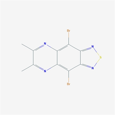 4,9-Dibromo-6,7-dimethyl-2-thia-1,3,5,8-tetraaza-cyclopenta[b]naphthalene