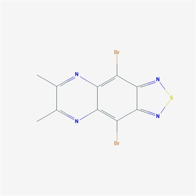 4,9-Dibromo-6,7-dimethyl-2-thia-1,3,5,8-tetraaza-cyclopenta[b]naphthalene