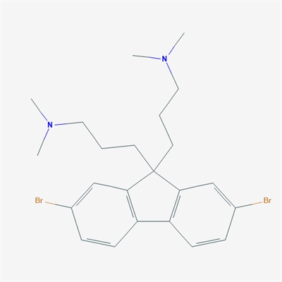3,3'-(2,7-Dibromo-9H-fluorene-9,9-diyl)bis(N,N-dimethylpropan-1-amine)