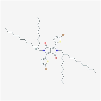 3,6-bis(5-bromothiophen-2-yl)-2,5-bis(2-octyldodecyl)pyrrolo[3,4-c]pyrrole-1,4(2H,5H)-dione