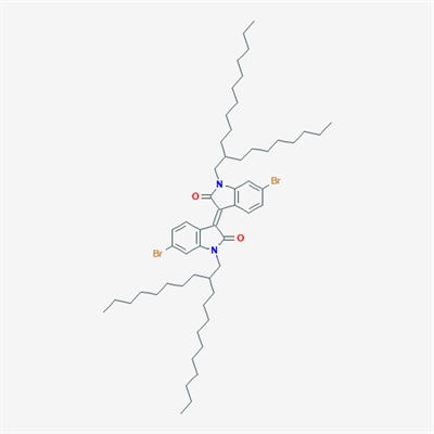 (E)-6-Bromo-3-(6-bromo-1-(2-octyldodecyl)-2-oxoindolin-3-ylidene)-1-(2-octyldodecyl)indolin-2-one