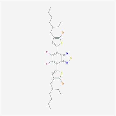 "4,7-bis(5-bromo-4-(2-ethylhexyl)thiophen-2-yl)-5,6-difluorobenzo[c][1,2,5]thiadiazole"