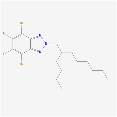 4,7-dibromo-2-(2-butyloctyl)-5,6-difluoro-1H-benzo[d][1,2,3]triazole