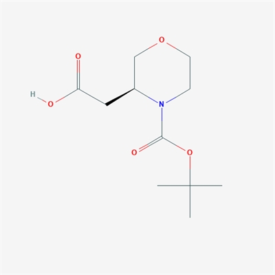 (S)-2-(4-(tert-Butoxycarbonyl)morpholin-3-yl)acetic acid