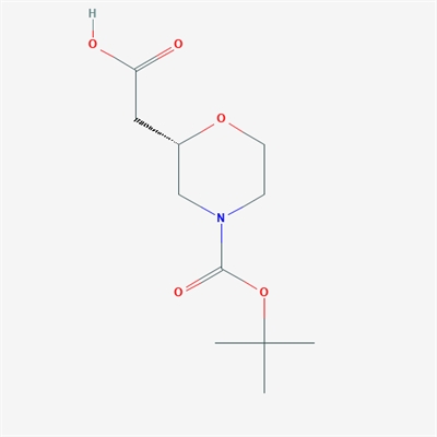 (S)-2-(4-(tert-Butoxycarbonyl)morpholin-2-yl)acetic acid