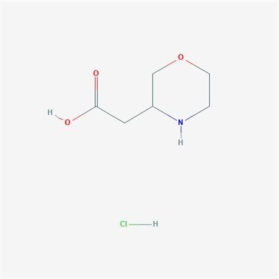 2-(Morpholin-3-yl)acetic acid hydrochloride