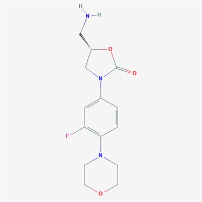 (S)-5-(Aminomethyl)-3-(3-fluoro-4-morpholinophenyl)oxazolidin-2-one