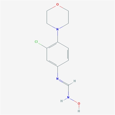 N-(3-Chloro-4-morpholinophenyl)-N'-hydroxyformimidamide