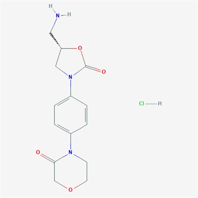 (S)-4-(4-(5-(Aminomethyl)-2-oxooxazolidin-3-yl)phenyl)morpholin-3-one hydrochloride