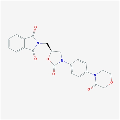 (S)-2-((2-Oxo-3-(4-(3-oxomorpholino)phenyl)oxazolidin-5-yl)methyl)isoindoline-1,3-dione