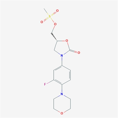 (R)-(3-(3-Fluoro-4-morpholinophenyl)-2-oxooxazolidin-5-yl)methyl methanesulfonate