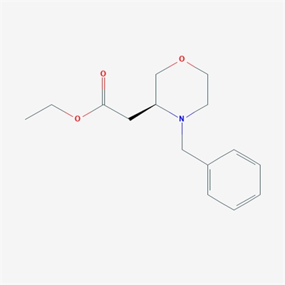 (S)-Ethyl 2-(4-benzylmorpholin-3-yl)acetate