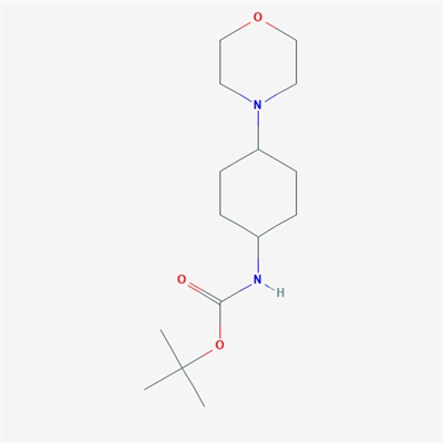 tert-Butyl (trans-4-morpholinocyclohexyl)carbamate