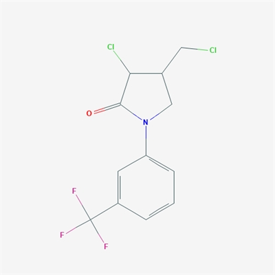 3-Chloro-4-(chloromethyl)-1-(3-(trifluoromethyl)phenyl)pyrrolidin-2-one