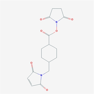 2,5-Dioxopyrrolidin-1-yl 4-((2,5-dioxo-2,5-dihydro-1H-pyrrol-1-yl)methyl)cyclohexanecarboxylate