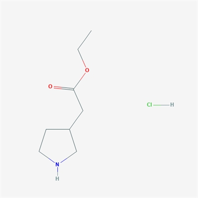 Ethyl 2-(pyrrolidin-3-yl)acetate hydrochloride