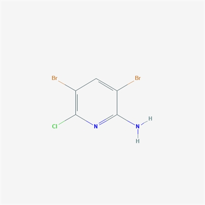 3,5-Dibromo-6-chloropyridin-2-amine