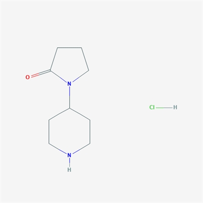 1-(Piperidin-4-yl)pyrrolidin-2-one hydrochloride