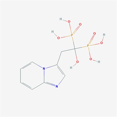 (1-Hydroxy-2-(imidazo[1,2-a]pyridin-3-yl)ethane-1,1-diyl)diphosphonic acid