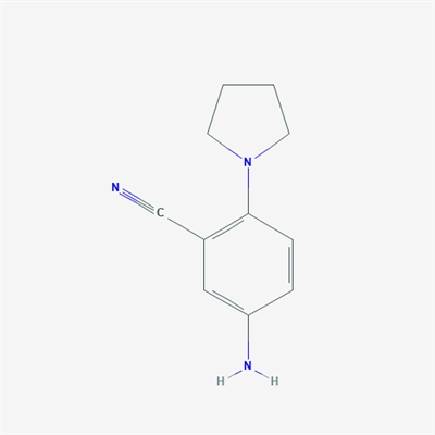 5-Amino-2-(pyrrolidin-1-yl)benzonitrile