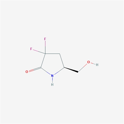 (S)-3,3-Difluoro-5-(hydroxymethyl)pyrrolidin-2-one