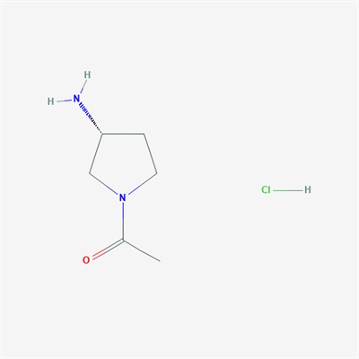 (R)-1-(3-Aminopyrrolidin-1-yl)ethanone hydrochloride