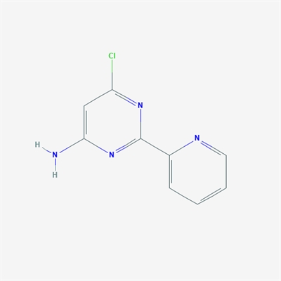 6-Chloro-2-(pyridin-2-yl)pyrimidin-4-amine