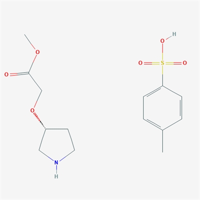 (R)-Methyl 2-(pyrrolidin-3-yloxy)acetate 4-methylbenzenesulfonate