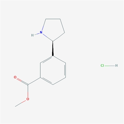 (S)-Methyl 3-(pyrrolidin-2-yl)benzoate hydrochloride