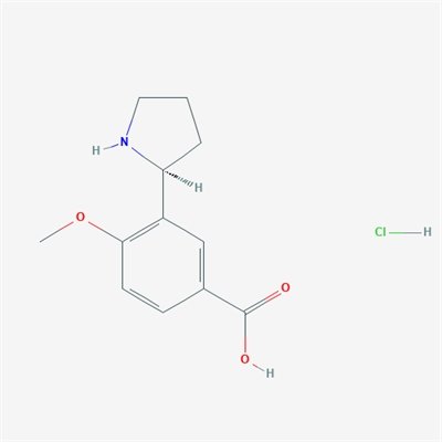 (S)-4-Methoxy-3-(pyrrolidin-2-yl)benzoic acid hydrochloride