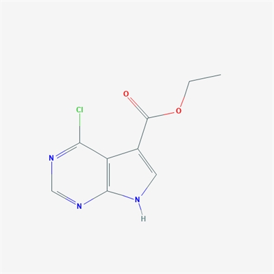 Ethyl 4-chloro-7H-pyrrolo[2,3-d]pyrimidine-5-carboxylate