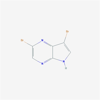 2,7-Dibromo-5H-pyrrolo[2,3-b]pyrazine