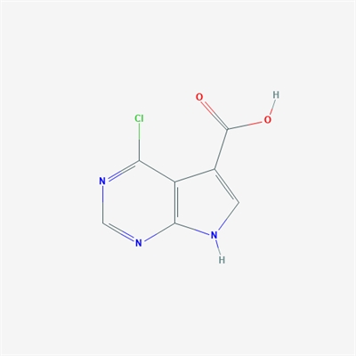 4-Chloro-7H-pyrrolo[2,3-d]pyrimidine-5-carboxylic acid