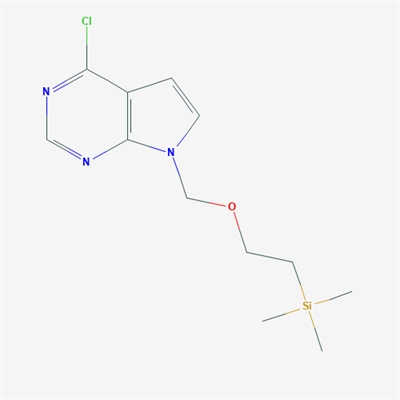 4-Chloro-7-((2-(trimethylsilyl)ethoxy)methyl)-7H-pyrrolo[2,3-d]pyrimidine