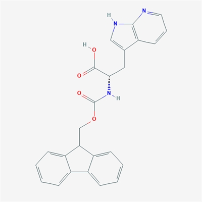 (S)-2-((((9H-Fluoren-9-yl)methoxy)carbonyl)amino)-3-(1H-pyrrolo[2,3-b]pyridin-3-yl)propanoic acid