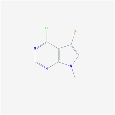 5-Bromo-4-chloro-7-methyl-7H-pyrrolo[2,3-d]pyrimidine