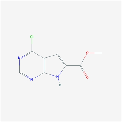 Methyl 4-chloro-7H-pyrrolo[2,3-d]pyrimidine-6-carboxylate