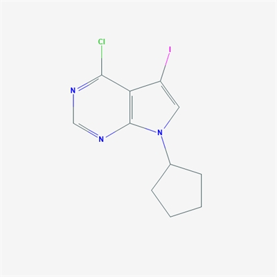 4-Chloro-7-cyclopentyl-5-iodo-7H-pyrrolo[2,3-d]pyrimidine