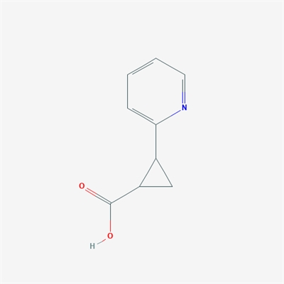 2-(Pyridin-2-yl)cyclopropanecarboxylic acid