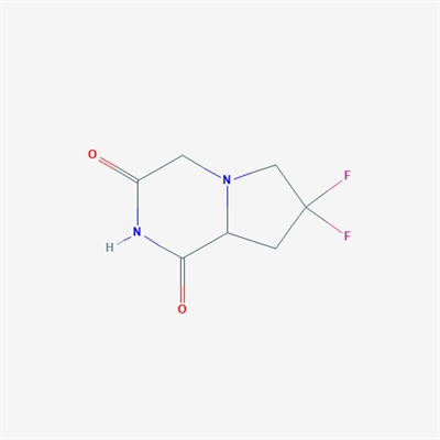 7,7-Difluorotetrahydropyrrolo[1,2-a]pyrazine-1,3(2H,4H)-dione
