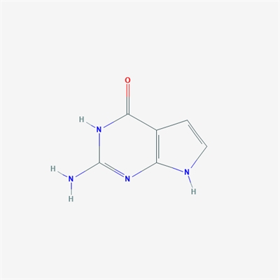 2-Amino-3,7-dihydropyrrolo[2,3-d]pyrimidin-4-one
