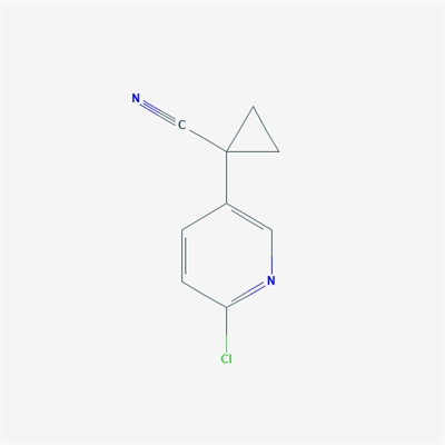 1-(6-Chloropyridin-3-yl)cyclopropanecarbonitrile