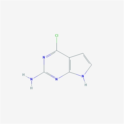 4-Chloro-7H-pyrrolo[2,3-d]pyrimidin-2-amine