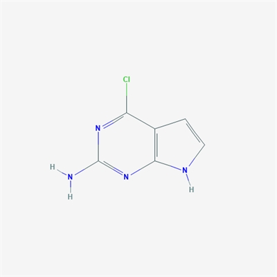 4-Chloro-7H-pyrrolo[2,3-d]pyrimidin-2-amine