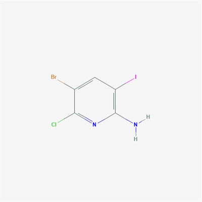 5-Bromo-6-chloro-3-iodopyridin-2-amine