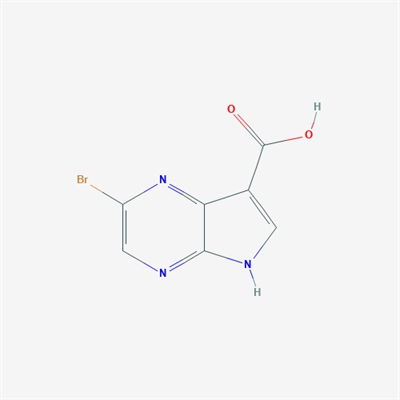 2-Bromo-5H-pyrrolo[2,3-b]pyrazine-7-carboxylic acid