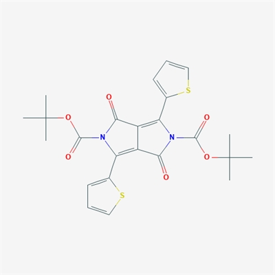 Di-tert-butyl 1,4-dioxo-3,6-di(thiophen-2-yl)pyrrolo[3,4-c]pyrrole-2,5(1H,4H)-dicarboxylate