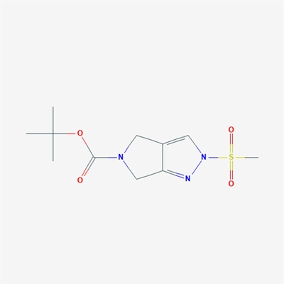 tert-Butyl 2-(methylsulfonyl)-4,6-dihydropyrrolo[3,4-c]pyrazole-5(2H)-carboxylate