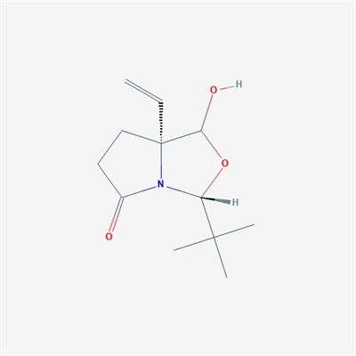 (3R,7aR)-3-(tert-butyl)-1-hydroxy-7a-vinyltetrahydropyrrolo[1,2-c]oxazol-5(3H)-one